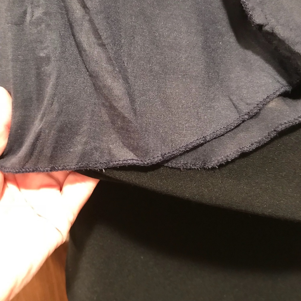 π5/$25π 7/18 ππHPππNWT Navy Swing Skirt - Picture 5 of 5